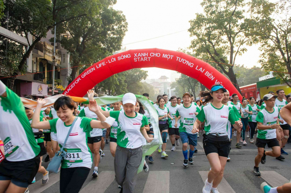 Giải chạy “Race for Green Life - Lối sống xanh cho một tương lai bền vững”