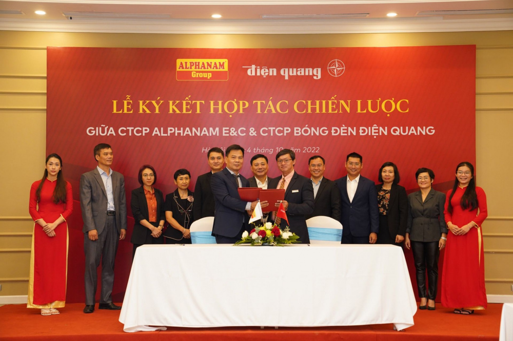 Điện Quang ký kết thỏa thuận hợp tác chiến lược với Alphanam E&C