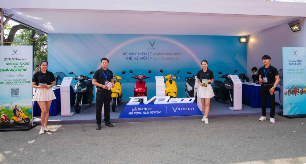 Gian hàng VinFast tại Lễ hội Tự hào hàng Việt Nam, Tinh hoa hàng Việt Nam năm 2022