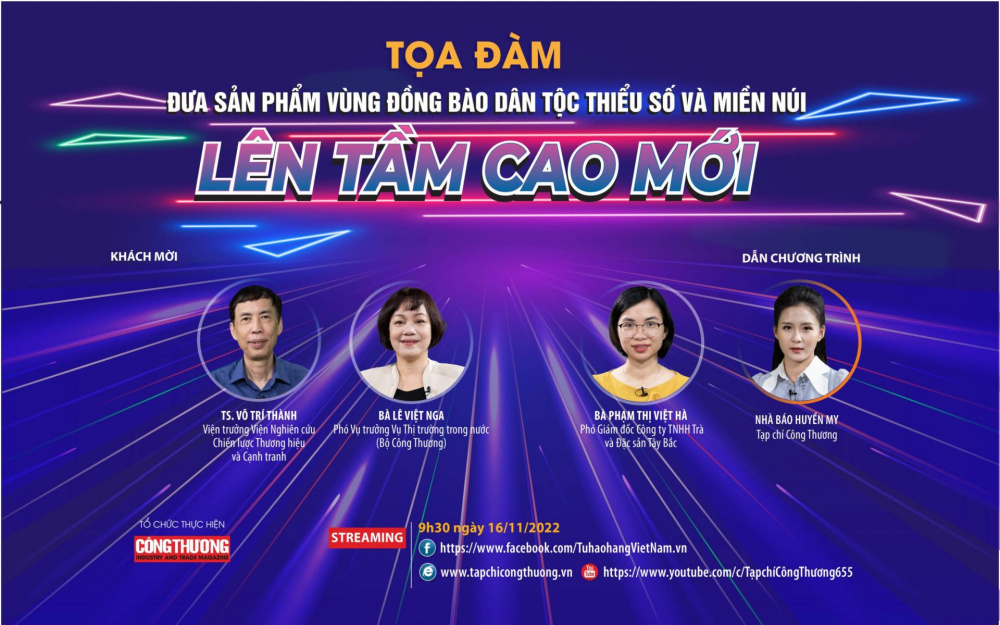 Đưa sản phẩm vùng đồng bào dân tộc thiểu số và miền núi lên tầm cao mới