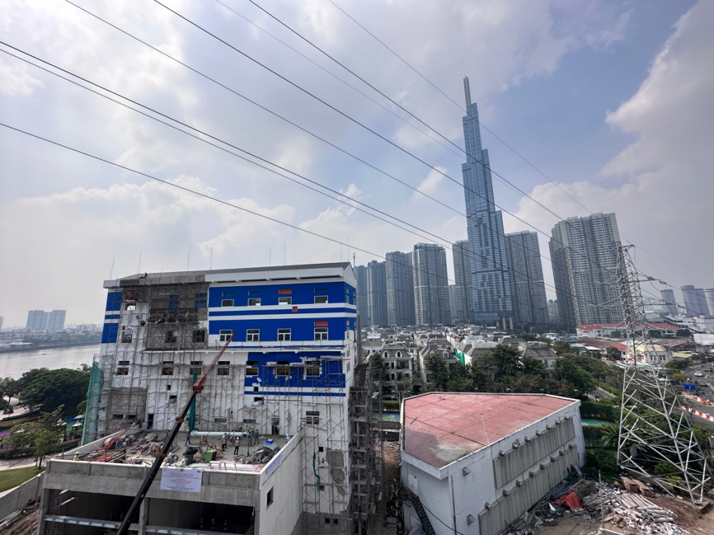 EVNHCMC thi công nước rút Trạm biến áp 220/110kV Tân Cảng