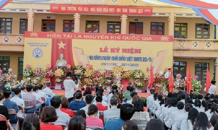 Quang cảnh lễ kỷ niệm