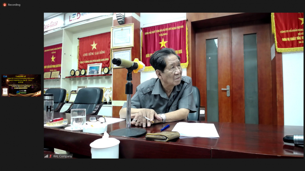Tổng Giám đốc Rạng Đông nhận giải thưởng cao quý của ISA