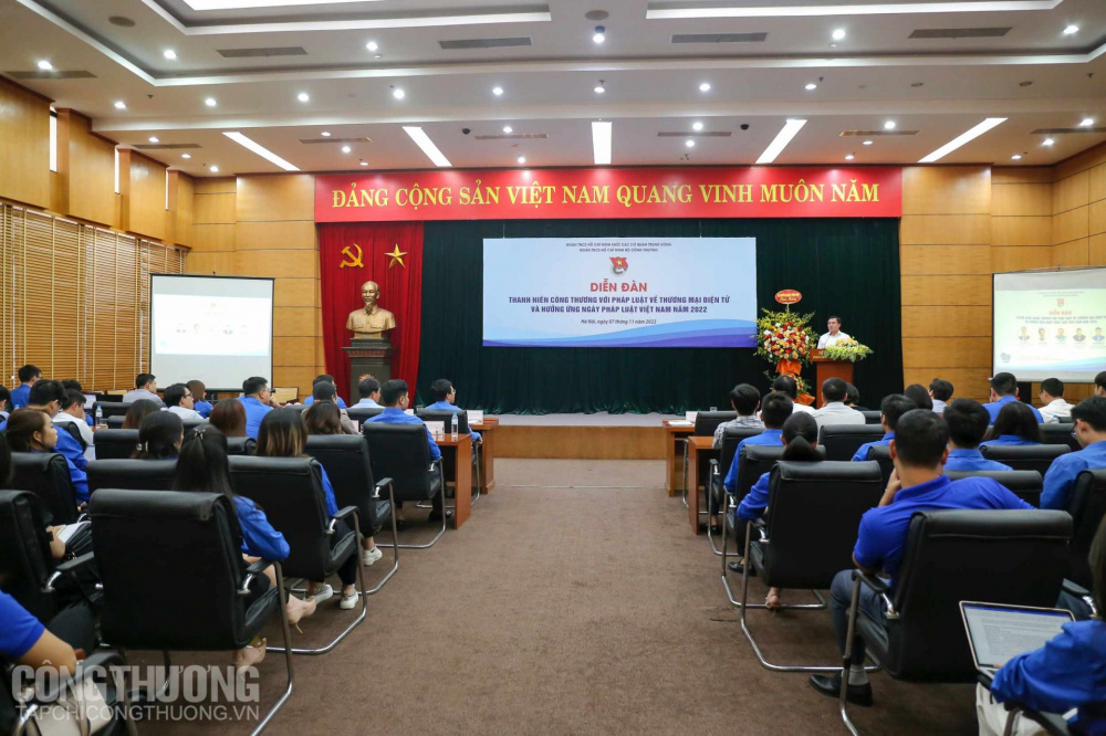 Diễn đàn “Thanh niên Công Thương với Pháp luật về Thương mại điện tử”
