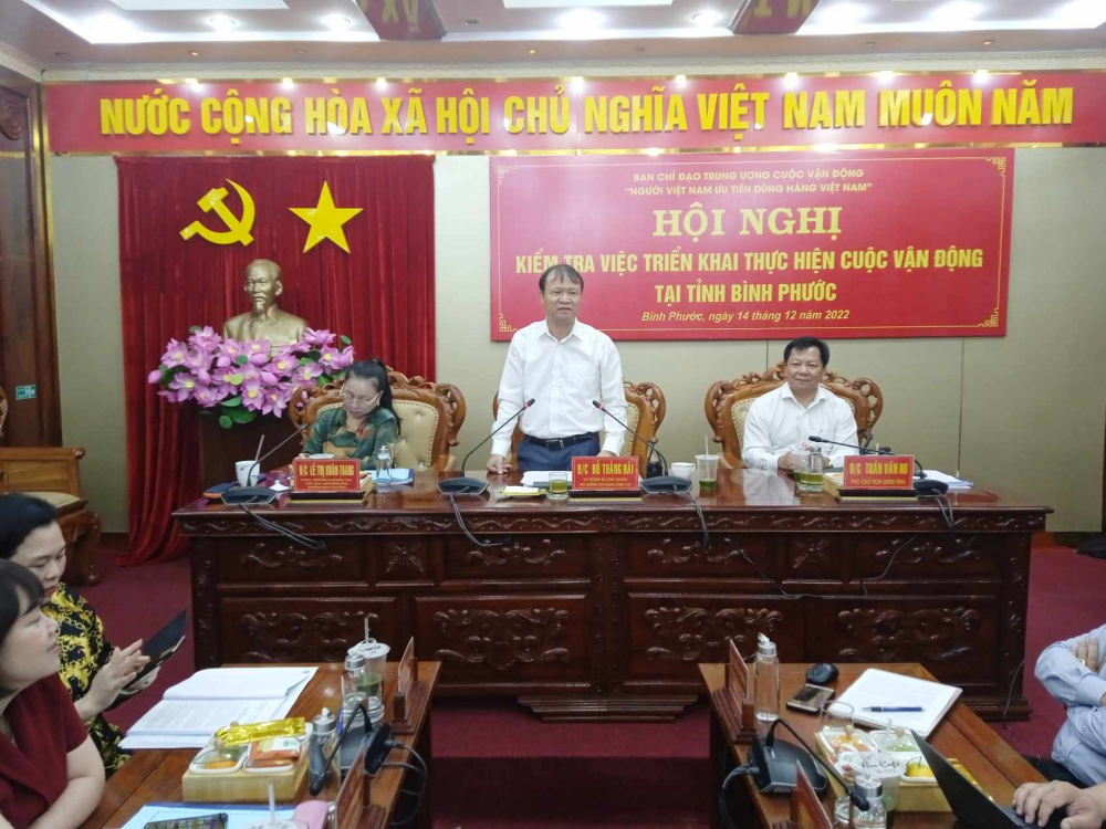 Thứ trưởng Cwin63 sân chơi đỉnh cao Đỗ Thắng Hải - Phó Trưởng Ban chỉ đạo Trung ương Cuộc vận động “Người Việt Nam ưu tiên dùng hàng Việt Nam” phát biểu kết luận Hội nghị