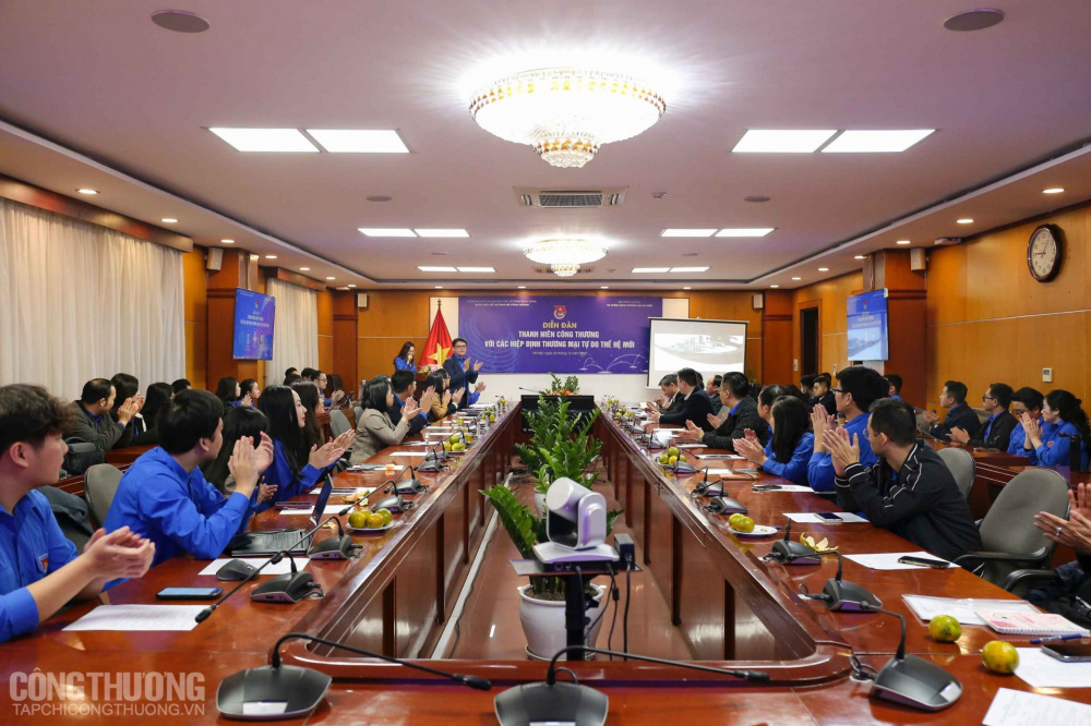 Diễn đàn “Thanh niên Công Thương với các Hiệp định thương mại tự do thế hệ mới”
