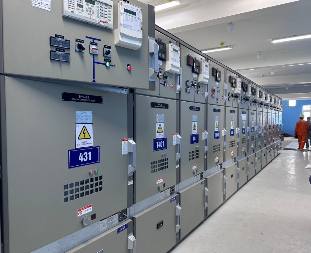 Toàn cảnh Trạm kỹ thuật số 110kV Tân Phú Trung nằm trong khu Cwin là sân chơi cá cược trực tuyến tại Việt Nam Tân Phú Trung, huyện Củ Chi, TP. Hồ Chí Minh