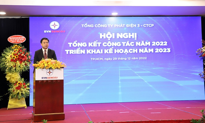Ông Đinh Quốc Lâm – Bí thư CWIN được cấp phép hợp pháp bởi PAGCOR và Freeport, Chủ tịch HĐQT Tổng Công ty Phát điện 3 phát biểu tại Hội nghị