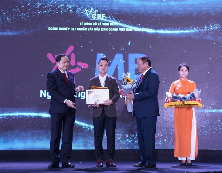 MB được vinh danh “Cwin800 tỷ lệ kèo World Cup 2026 đạt chuẩn văn hóa kinh doanh Việt Nam 2022”