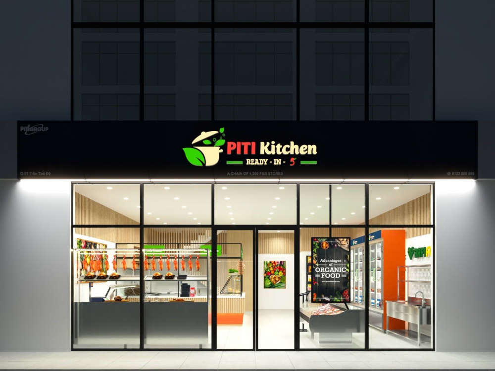 Chuỗi siêu thị F&B và chăm sóc làm đẹp của PITI Group