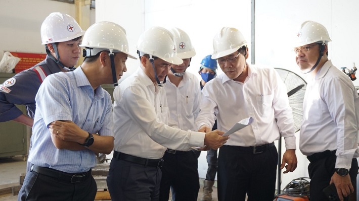 Đoàn công tác trao đổi về phương án, tiến độ công trình cùng Công ty EPS