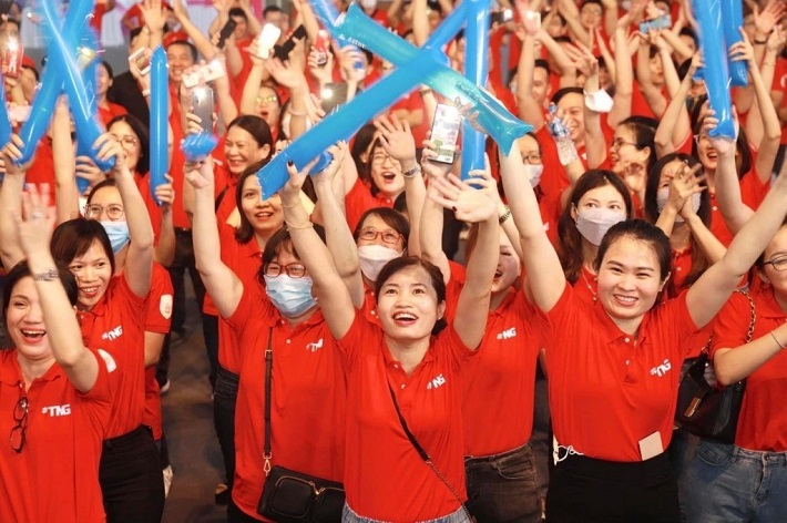 Ở TNG Holdings Vietnam văn hóa là sợi chỉ đỏ gắn kết toàn bộ cán bộ nhân viên hướng tới mục tiêu chung. 