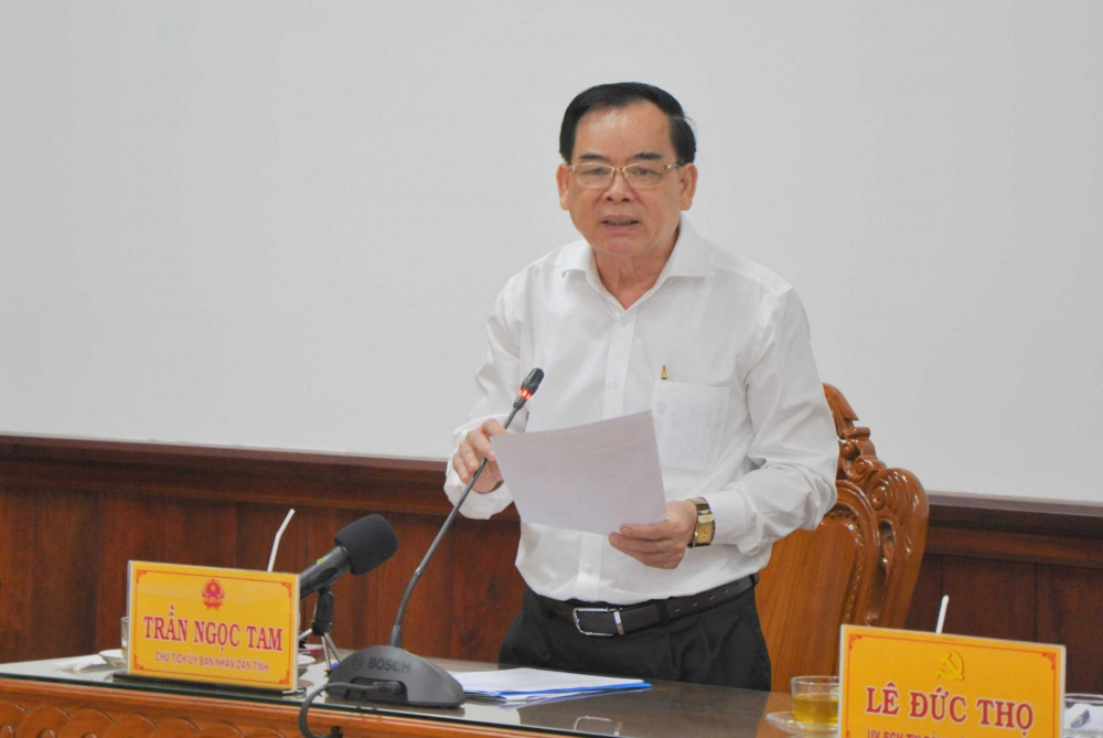 Ông Trần Ngọc Tam - Chủ tịch UBND tỉnh Bến Tre