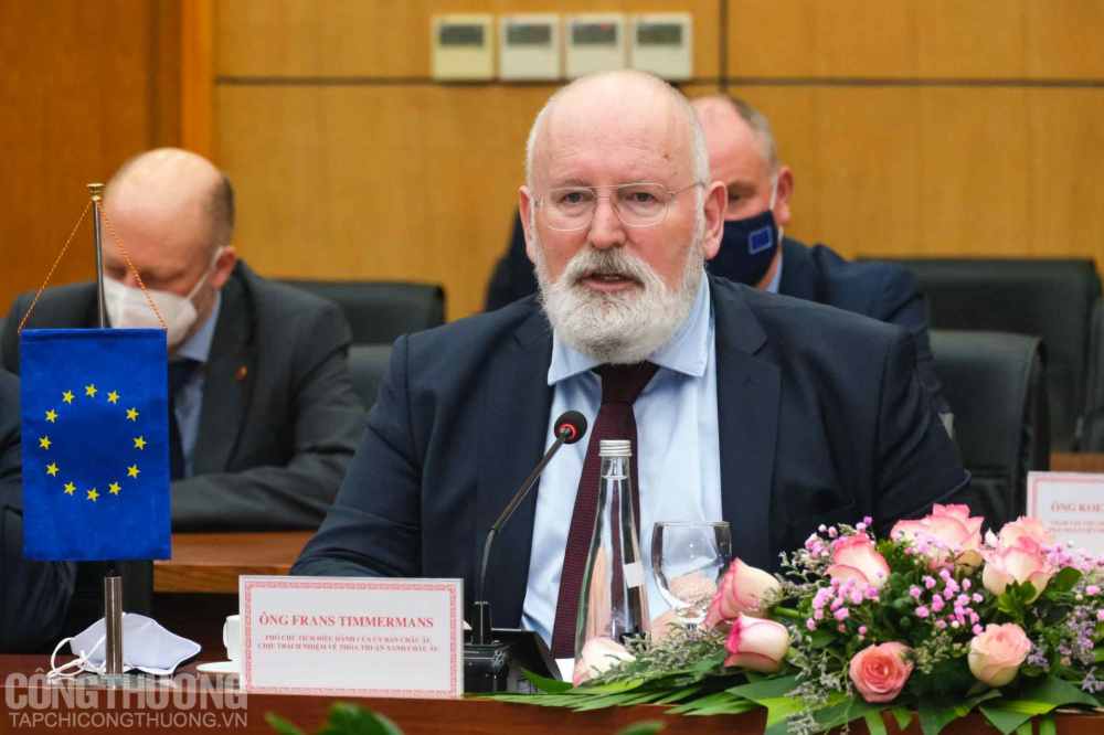 Ông Frans Timmermans - Phó Chủ tịch điều hành Ủy ban châu Âu