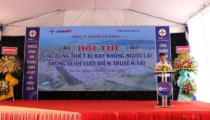 Ông Đinh Văn Cường – Phó Giám đốc PTC3, Trưởng ban Tổ chức Hội thi 
