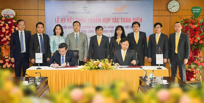 Vietcombank và Vietnam Post hợp tác toàn diện, phát huy thế mạnh trên các lĩnh vực hoạt động của cả 2 bên