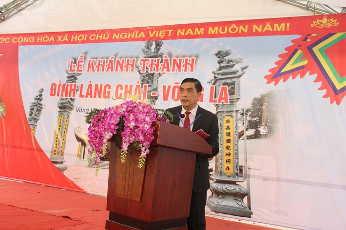 Ông Thiết Phát biêu