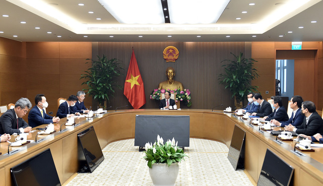 Phó Thủ tướng Lê Văn Thành tiếp đại diện Tập đoàn Erex (Nhật Bản)