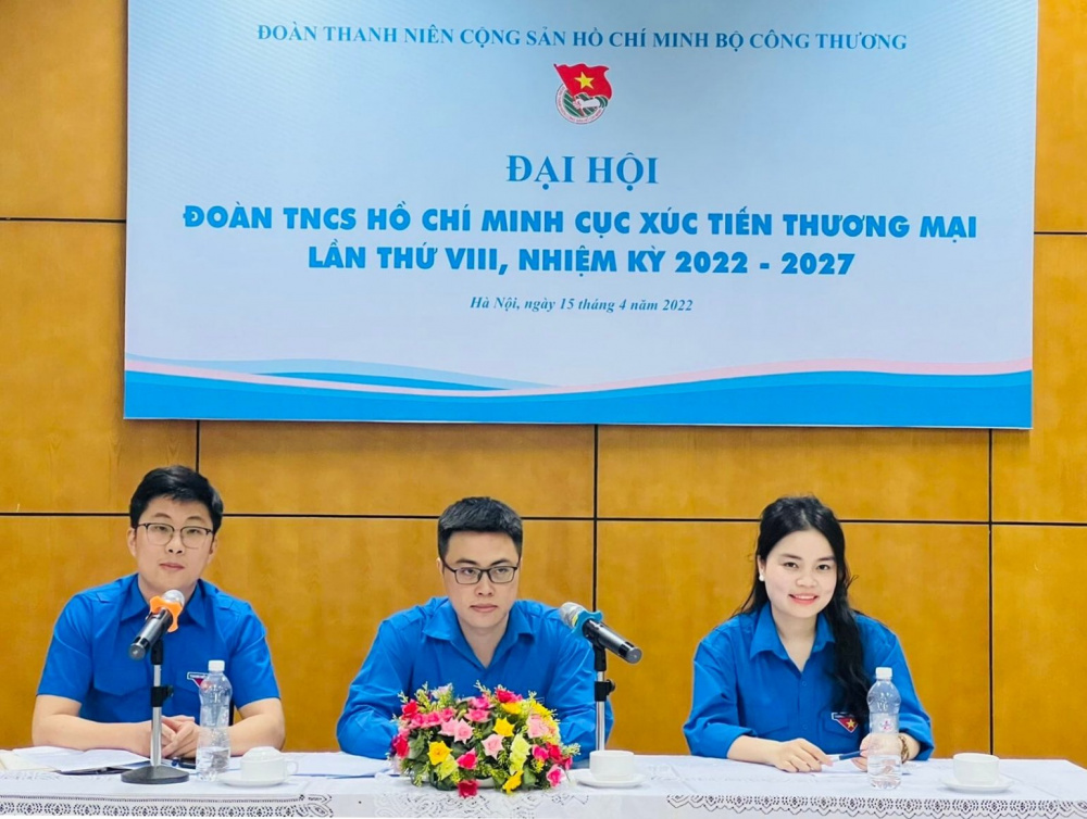 Đại hội Đoàn Thanh niên Cục Xúc tiến thương mại lần thứ VIII, nhiệm kỳ 2022-2027
