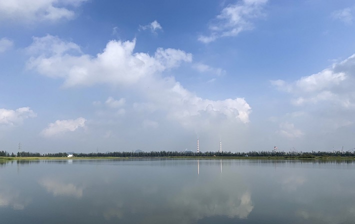 Hồ thải xỉ Công ty Cổ phần Nhiệt điện Hải Phòng