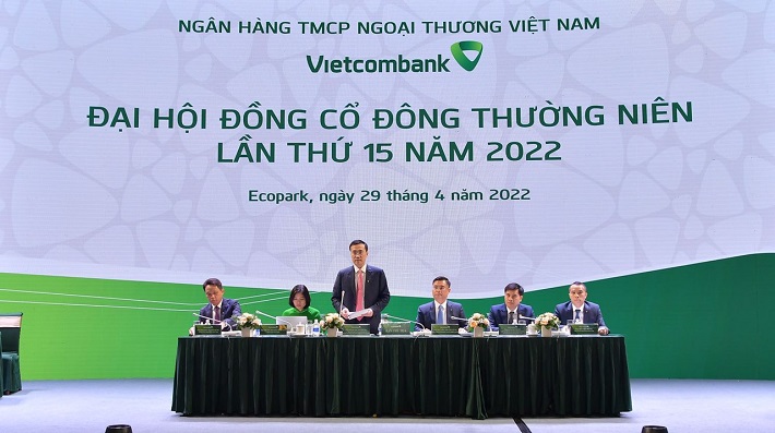 Đoàn Chủ tọa điều hành Đại hội đồng cổ đông Vietcombank năm 2022
