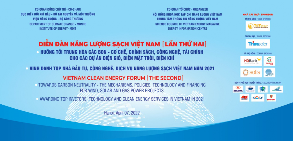 Diễn đàn Năng lượng sạch Việt Nam lần thứ 2