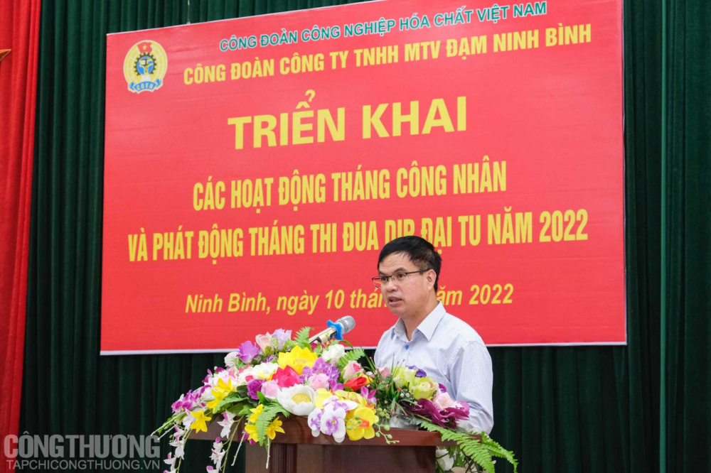 Ông Nguyễn Viết Hiến - Tổng Giám đốc Công ty TNHH MTV Đạm Ninh Bình