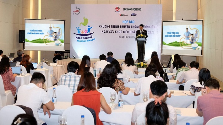 Đại diện Viện dinh dưỡng Quốc gia đã đem đến cho chương trình họp báo nhiều thông tin hữu ích và thú vị về tầm quan trọng của hệ tiêu hóa khỏe mạnh đối với mỗi người