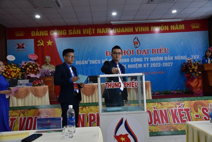 Đại hội tiến hành bỏ phiếu bầu Ban Chấp hành khóa IV, nhiệm kỳ 2022 - 2027 và bầu Đại biểu đi dự Đại hội cấp trên