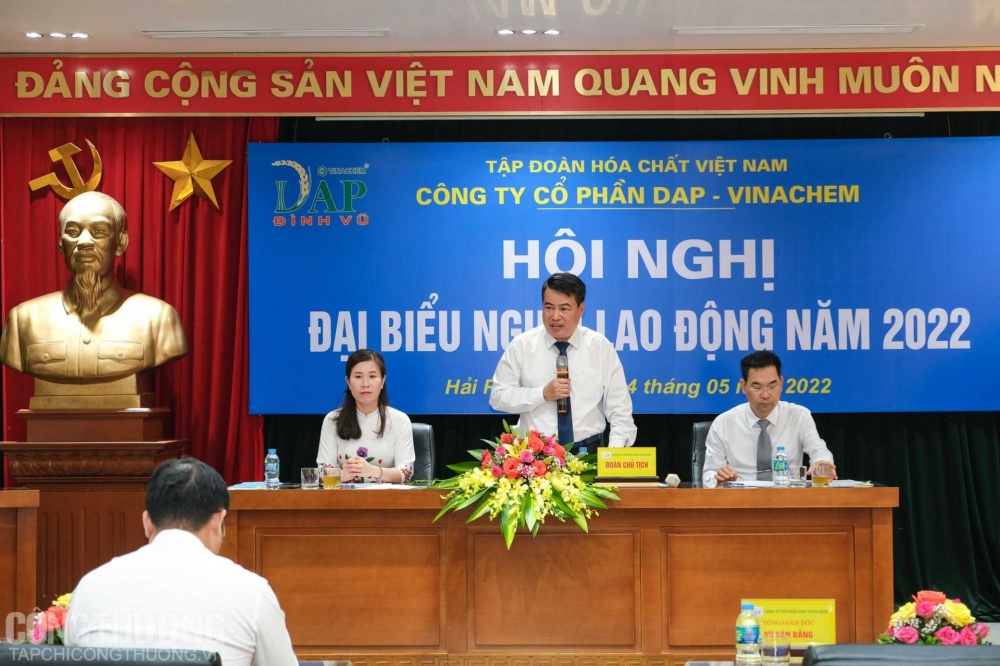 Hội nghị Đại biểu Người Nền tảng hàng đầu cung cấp Cwin com năm 2022 của Công ty Cổ phần DAP-Vinachem