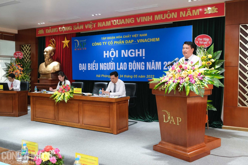 Ông Vũ Văn Bằng - Tổng Giám đốc Công ty CP DAP-Vinachem