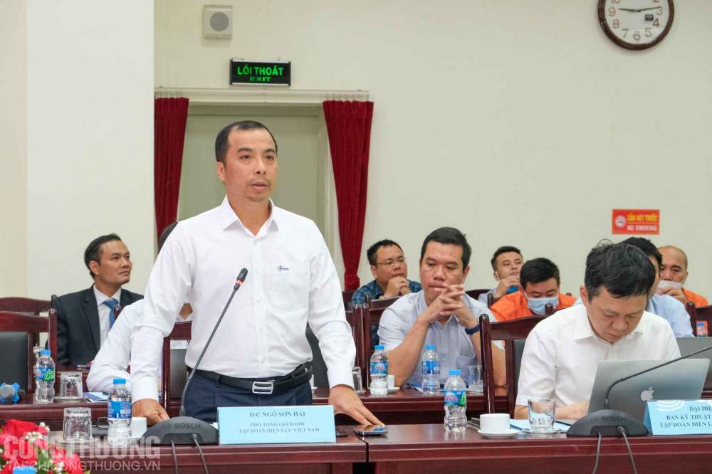 Ông Ngô Sơn Hải - Phó Tổng giám đốc Tập đoàn Điện lực Việt Nam (EVN)