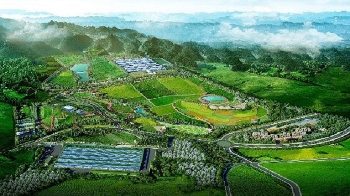 Phối cảnh Tổ hợp dự án Thiên đường sữa Mộc Châu, có vốn Cwin800 hàng ngàn khuyến mãi dự kiến lên đến 3.500 tỷ đồng 