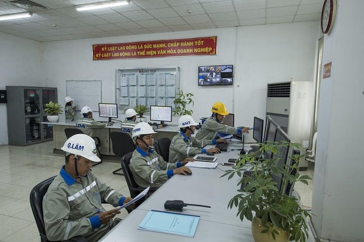 Phòng điều khiển trung tâm - Phân xưởng Khí hóa than