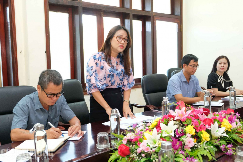 Phó Giám đốc Sở Công Thương Quảng Trị Thái Thị Hồng Minh