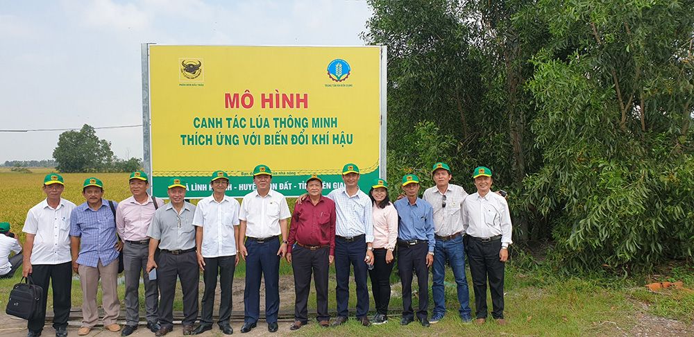 Mô hình Canh tác thông minh tại huyện Hòn Đất - Kiên Giang