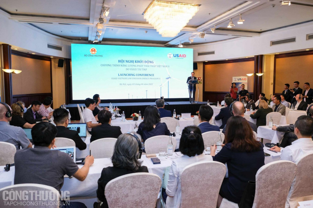 Toàn cảnh Lễ khởi động dự án năng lượng sạch trị giá 36 triệu USD do USAID tài trợ
