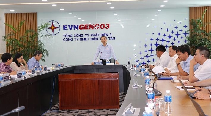 Ông Lê Quang Huy - Chủ nhiệm Ủy ban Khoa học, Công nghệ và Môi trường của Quốc hội phát biểu kết luận tại buổi làm việc
