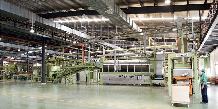 Dây truyền chế biến sợi