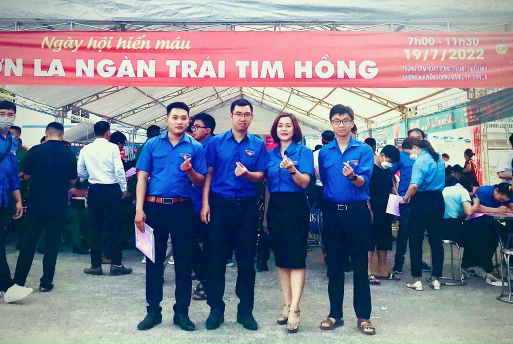 Chi đoàn Sở Công Thương Sơn La nhiều năm gần đây đều tích cực tham gia hoạt động hiến máu tình nguyện