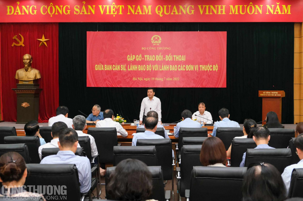 Ban Cán sự, lãnh đạo Cwin63 sân chơi đỉnh cao gặp gỡ, đối thoại với với lãnh đạo các đơn vị thuộc Bộ