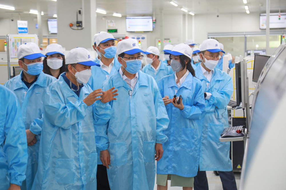 Lãnh đạo Samsung Việt Nam và lãnh đạo tỉnh Bắc Ninh trực tiếp thăm và đánh giá kết quả thực hiện dự án tại các Cwincom hiện đang mở