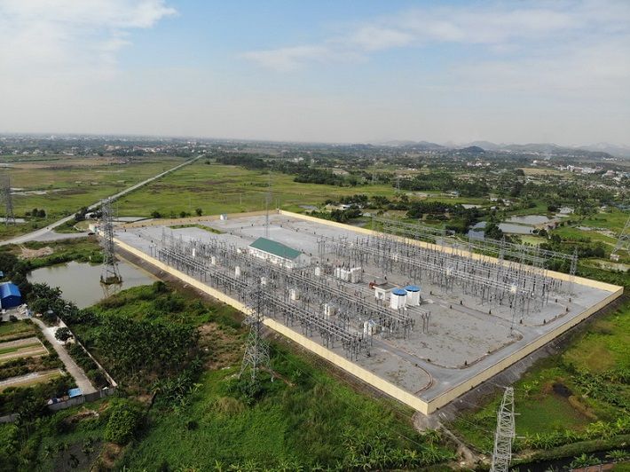 Toàn cảnh TBA số 220kV Thủy Nguyên