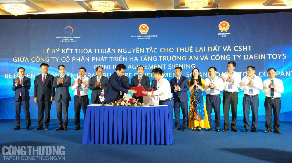 ký kết hợp đồng Thái Bình