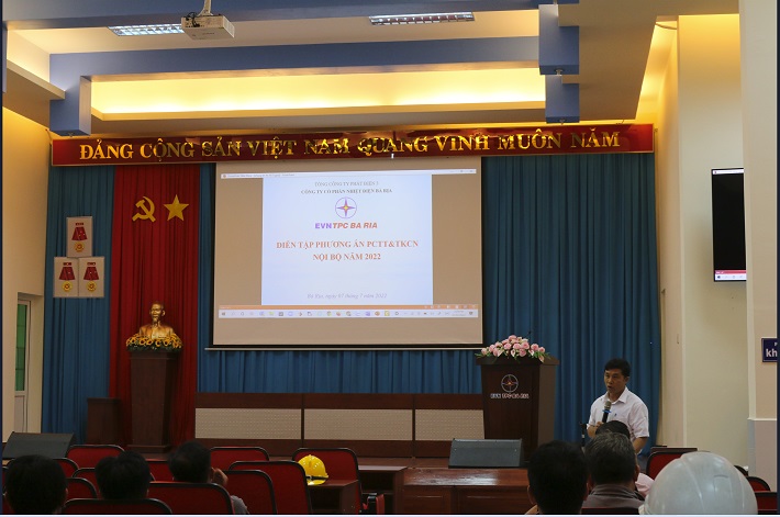 Quán triệt công tác diễn tập PCTT&TKCN