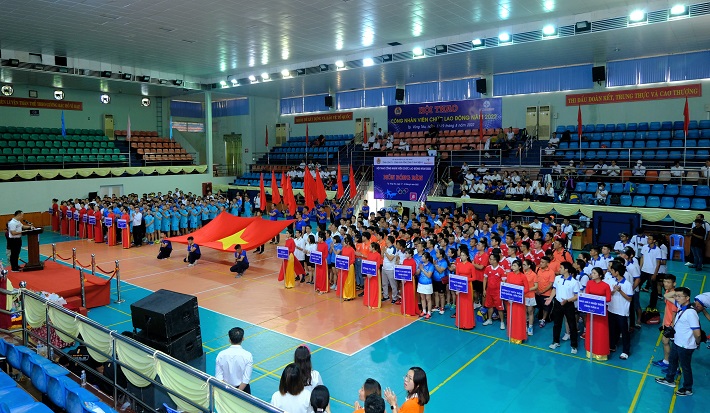 327 Vận động viên tham dự thi đấu tại Hội thao EVNGENCO3 năm 2022