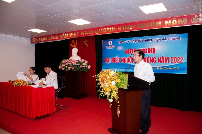 CT HĐQT Tạ Công Hoan phát biểu chỉ đạo