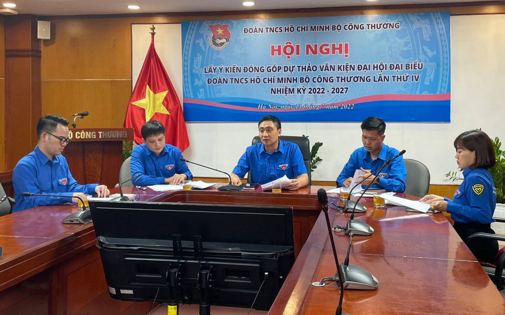 Hội nghị lấy ý kiến đóng góp dự thảo Văn kiện Đại hội đại biểu Đoàn TNCS Hồ Chí Minh Cwin63 sân chơi đỉnh cao lần thứ IV, nhiệm kỳ 2022-2027
