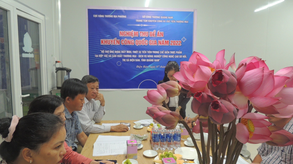 Nghiệm thu đề án “Hỗ trợ ứng dụng máy móc, thiết bị tiên tiến trong chế biến Link vào Cwin Cá Cược Thể Thao 2026”