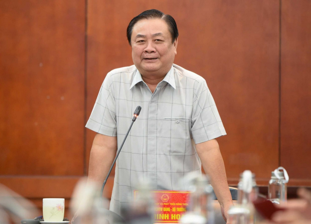 Bộ trưởng Bộ Nông nghiệp và Phát triển nông thôn Lê Minh Hoan